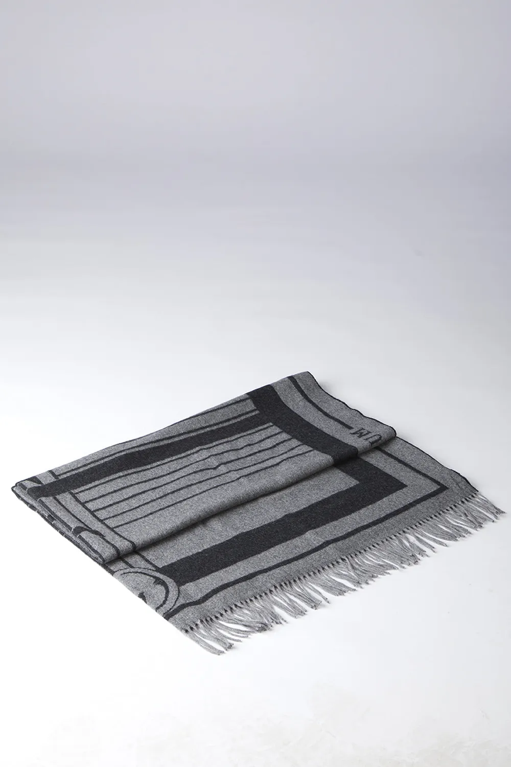 Vestrum Saturnia wollen deken medium grey cashmere
