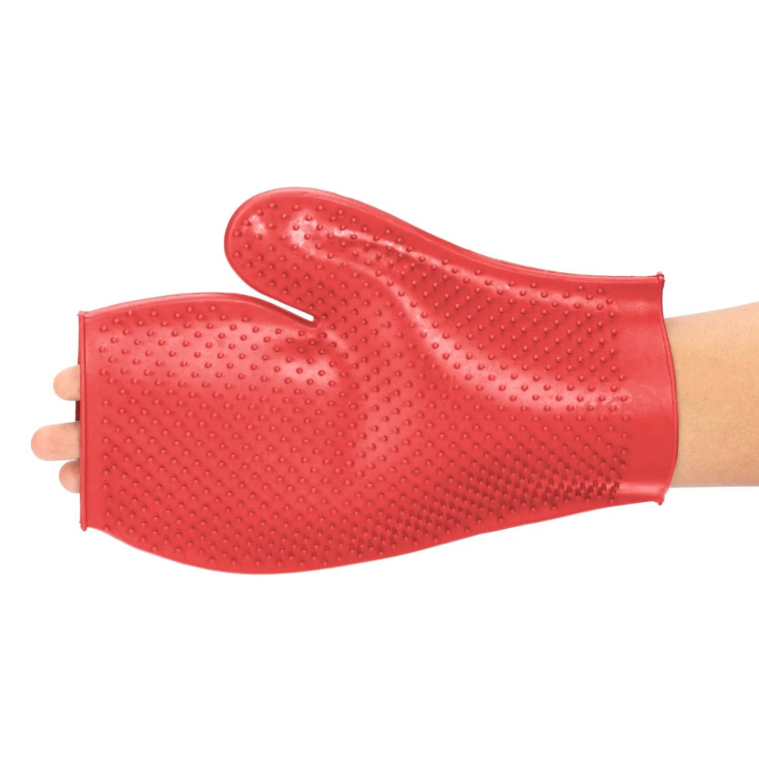 TuffRider Rubber poets handschoen Groen paard
