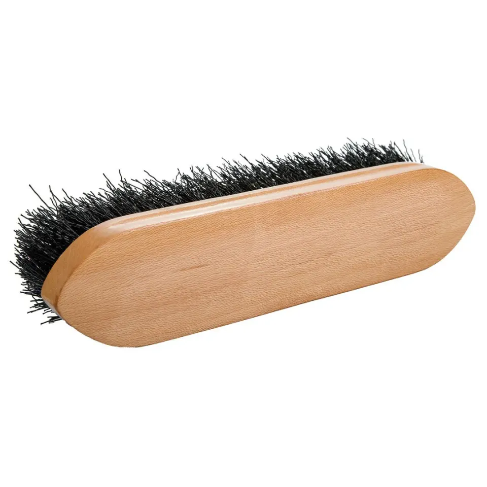 TuffRider Dandy Brush poetsborstel hout medium