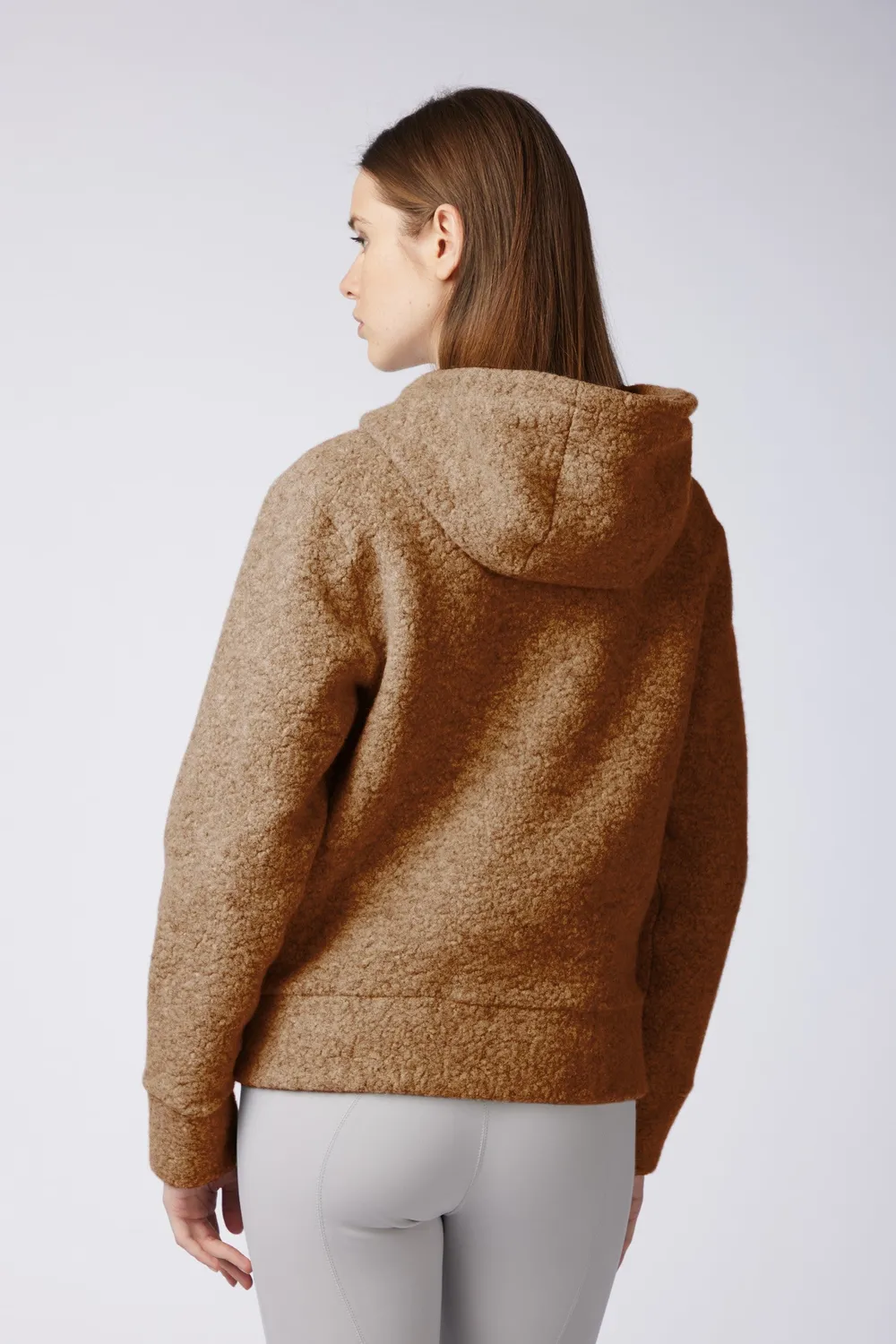 Vestrum Ningbo dames teddyjas licht met capuchon