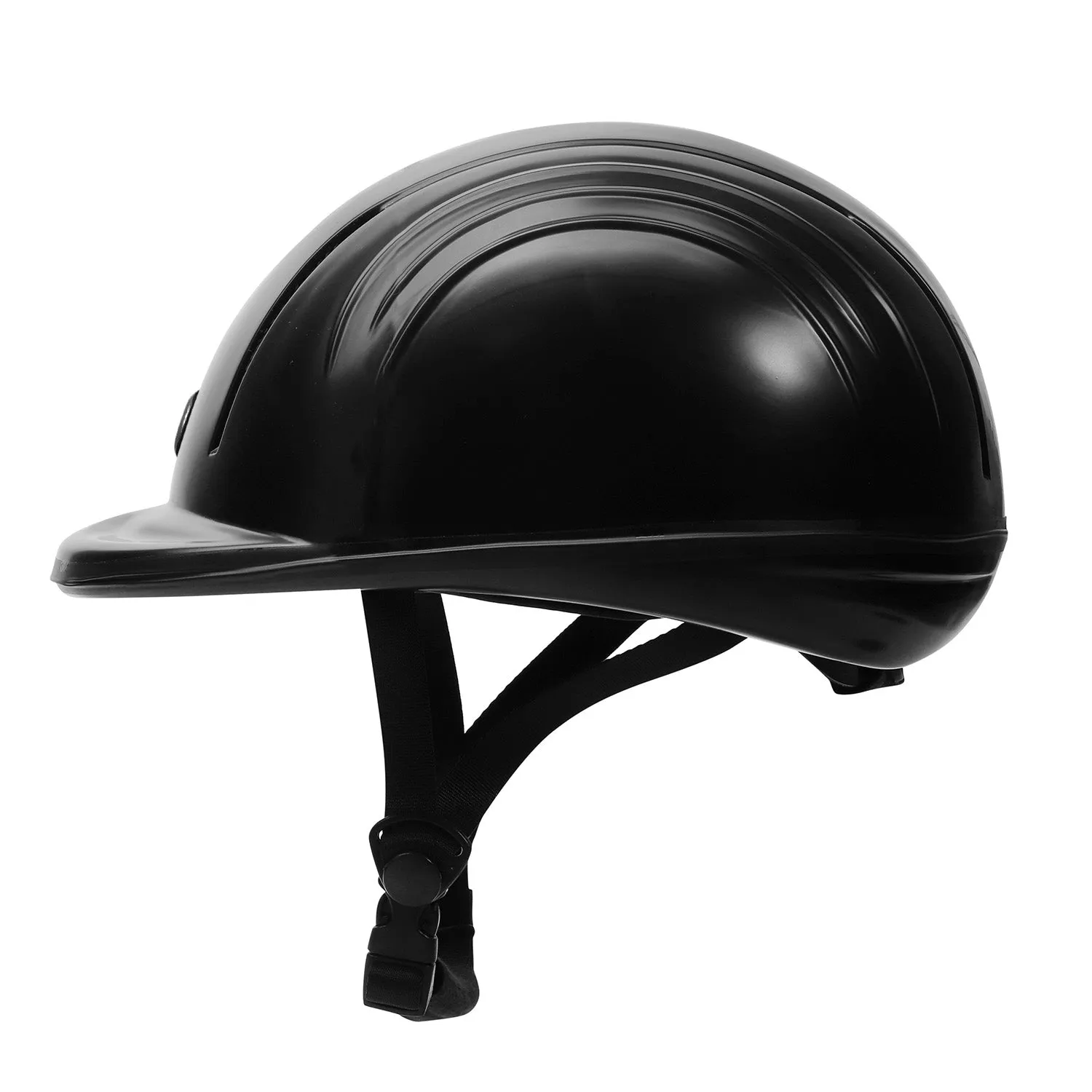 TuffRider Starter Basic Rijhelm Zwart Ventilerend
