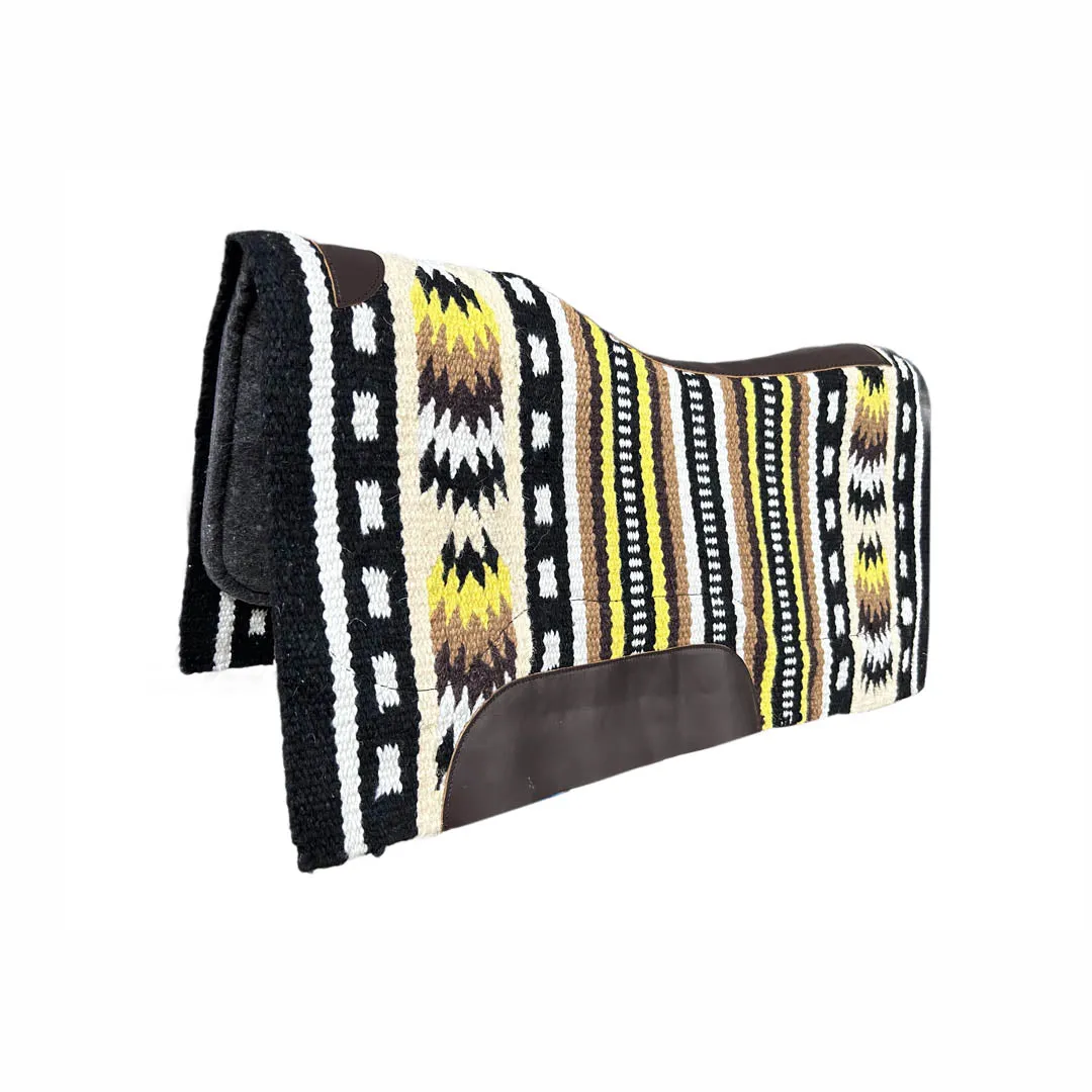 TuffRider Single Weave Western Zadelpad 34x36 Multi-001 wol