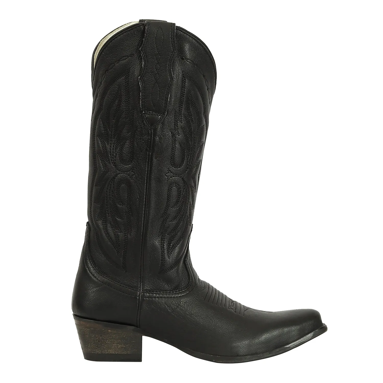 TuffRider Cowtown Mid Height Western Laarzen Zwart Leer