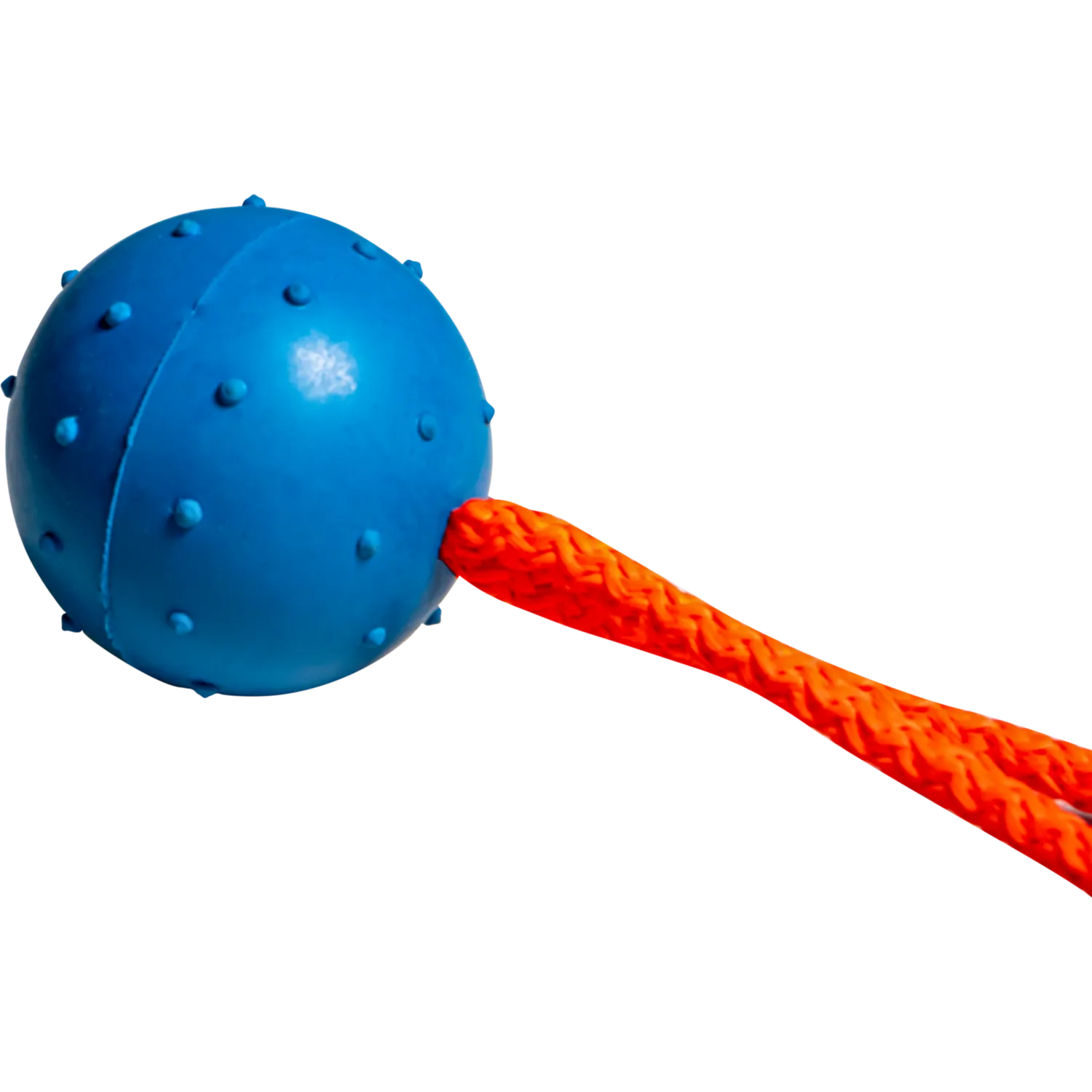 HS Sprenger Gummibal hondenspeelgoed oranje 7,5 cm