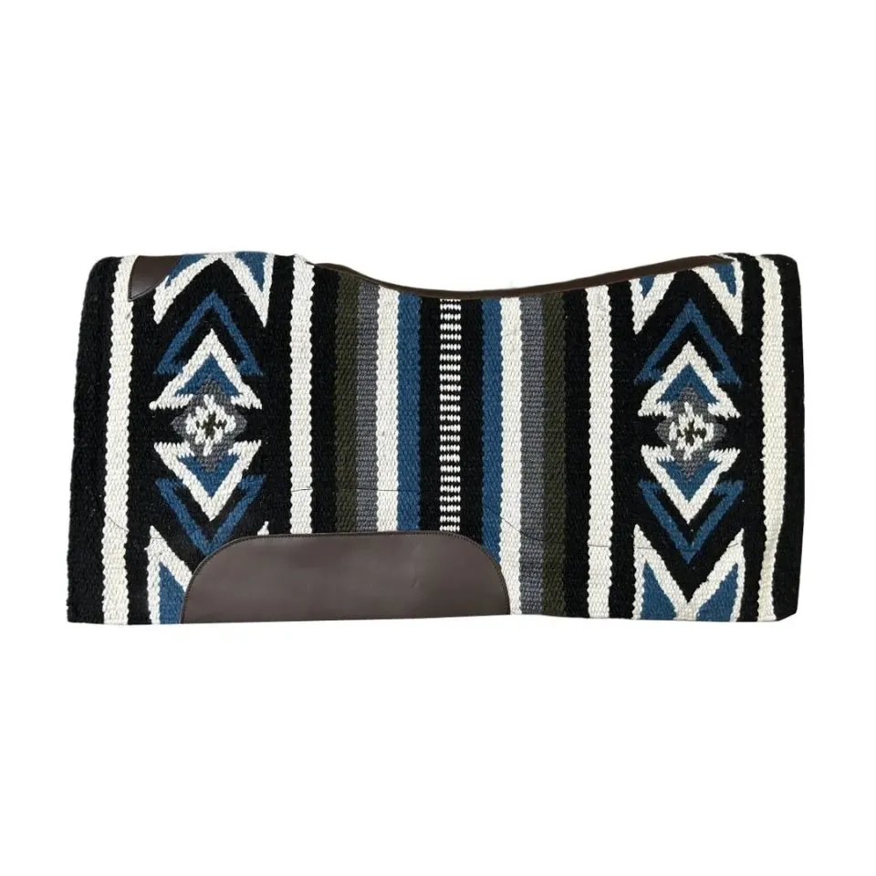 TuffRider Denim Chevron western zadelpad multi 34x36