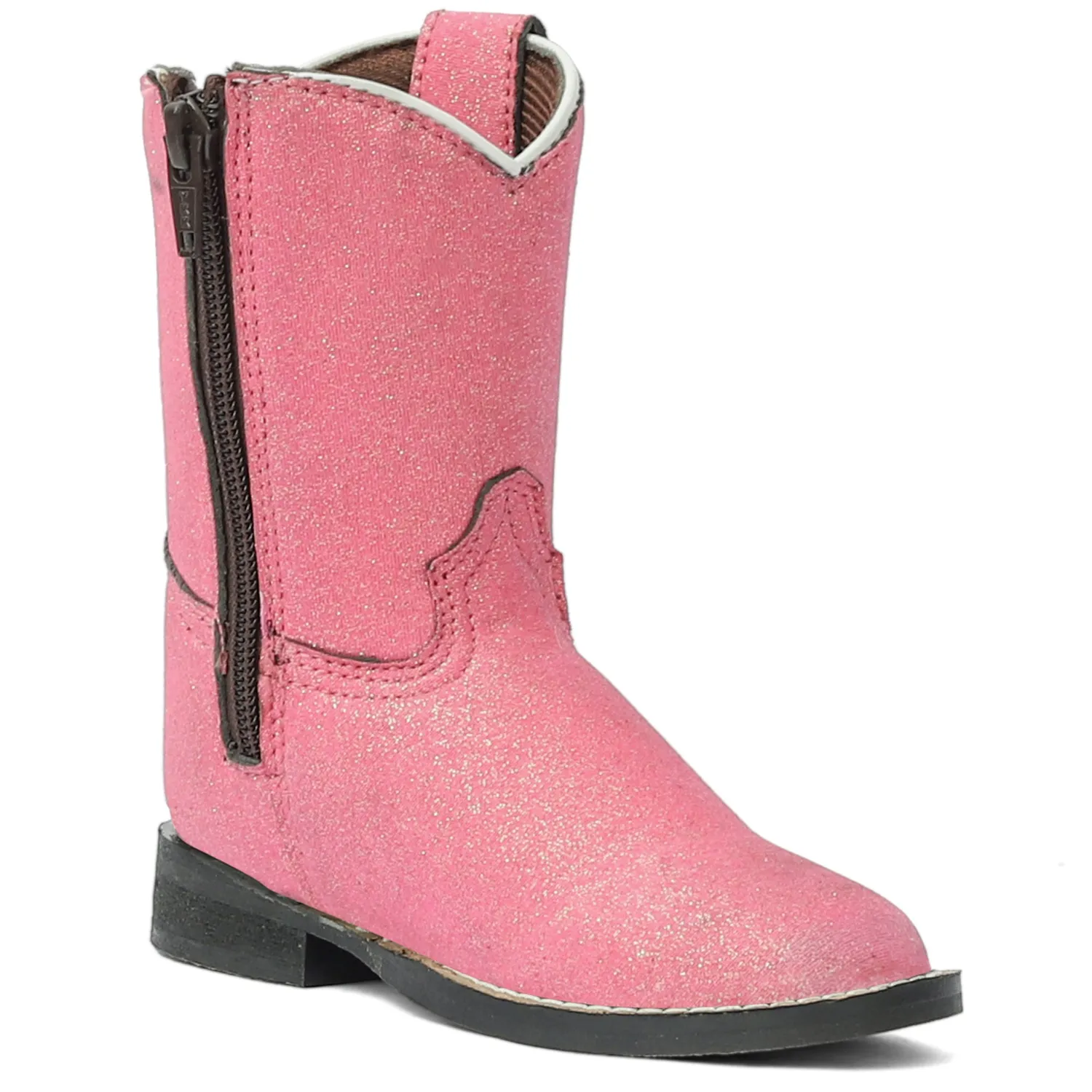 TuffRider Toddler Pink Glitter westernlaarzen roze glitter