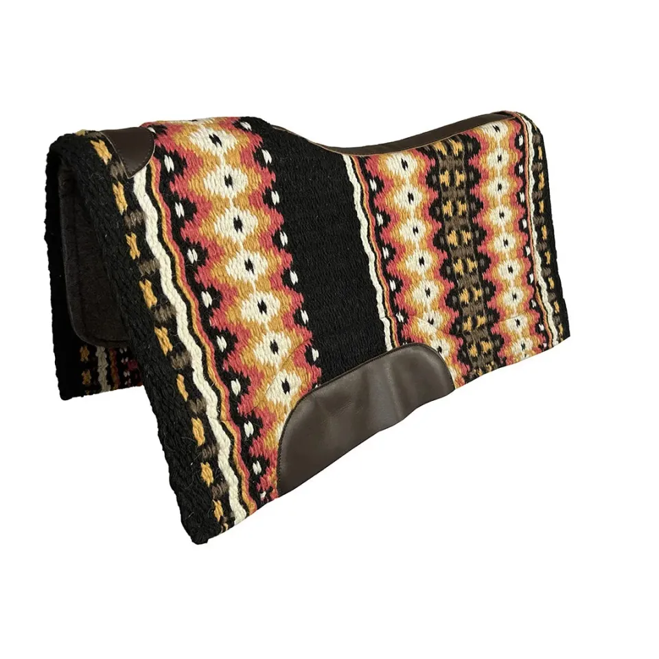 TuffRider Verity western zadelpad wol burnt coral 34x36