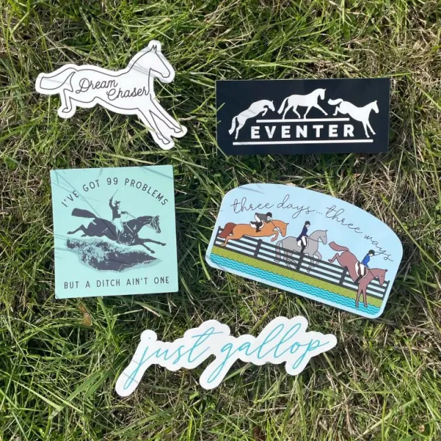 Dapplebay Eventing stickers Multi 5-pack eventing