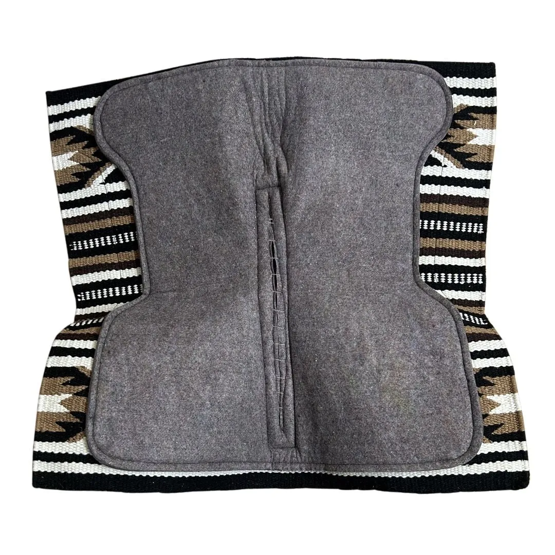 TuffRider Frost western zadelpad 34x36 wolmix showmodel