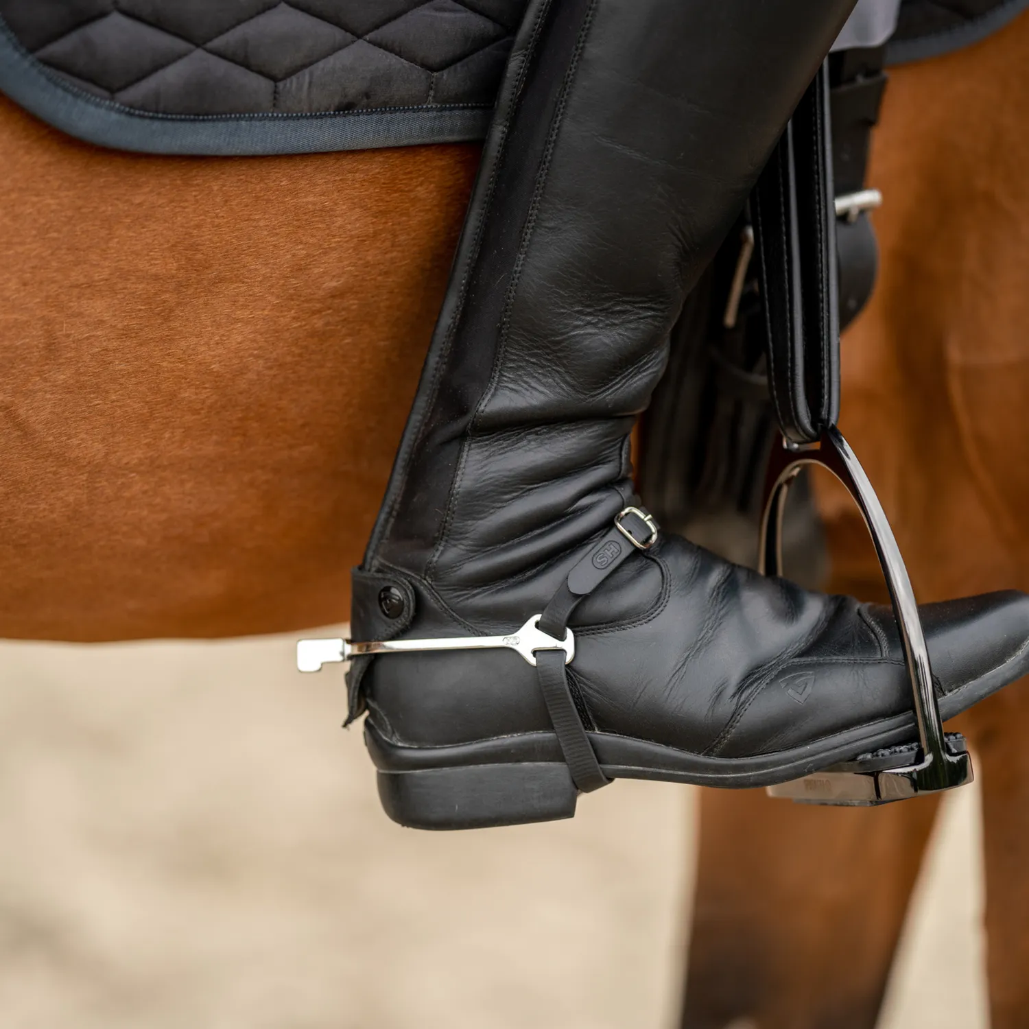 Herm Sprenger BootProtect sporen rvs 20 mm vlak