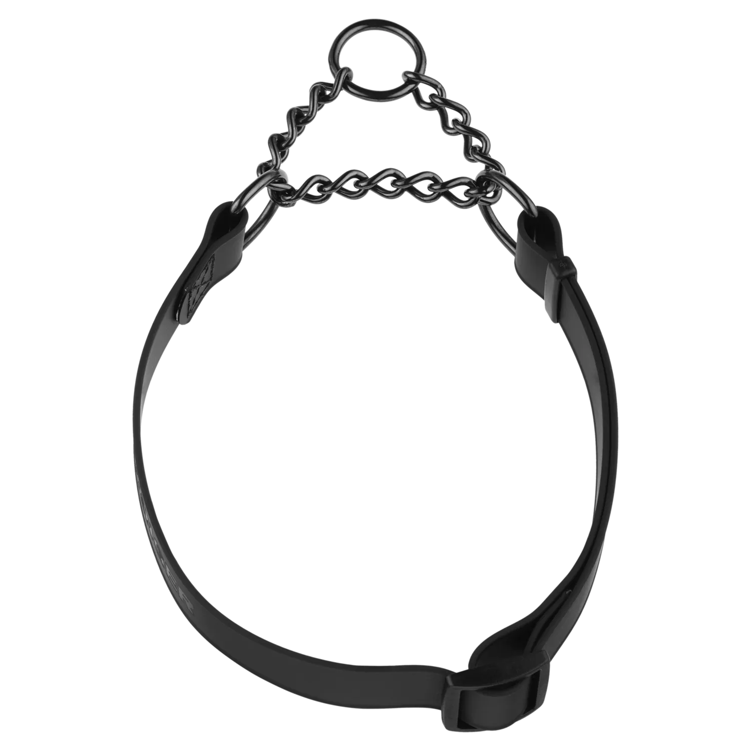 Herm Sprenger BioThane 59210 halsband 40-65 cm zwart