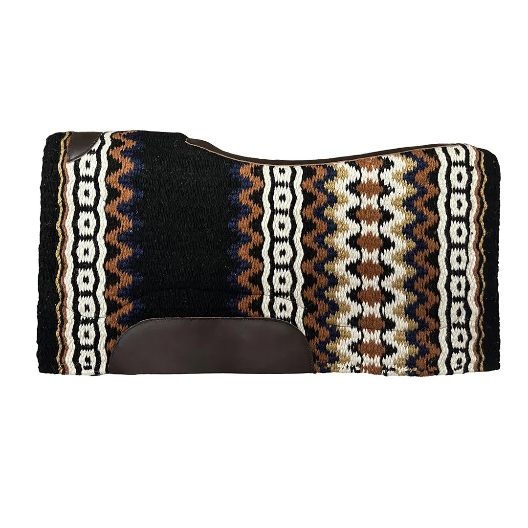 TuffRider Enigma western zadelpad Grid 34x36 wol