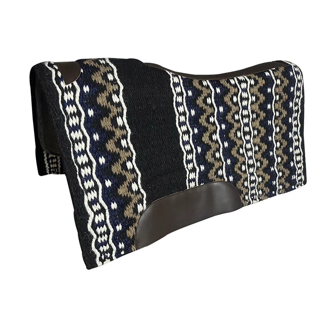 TuffRider Showrunner western zadeldek wol neon kilim 34x36