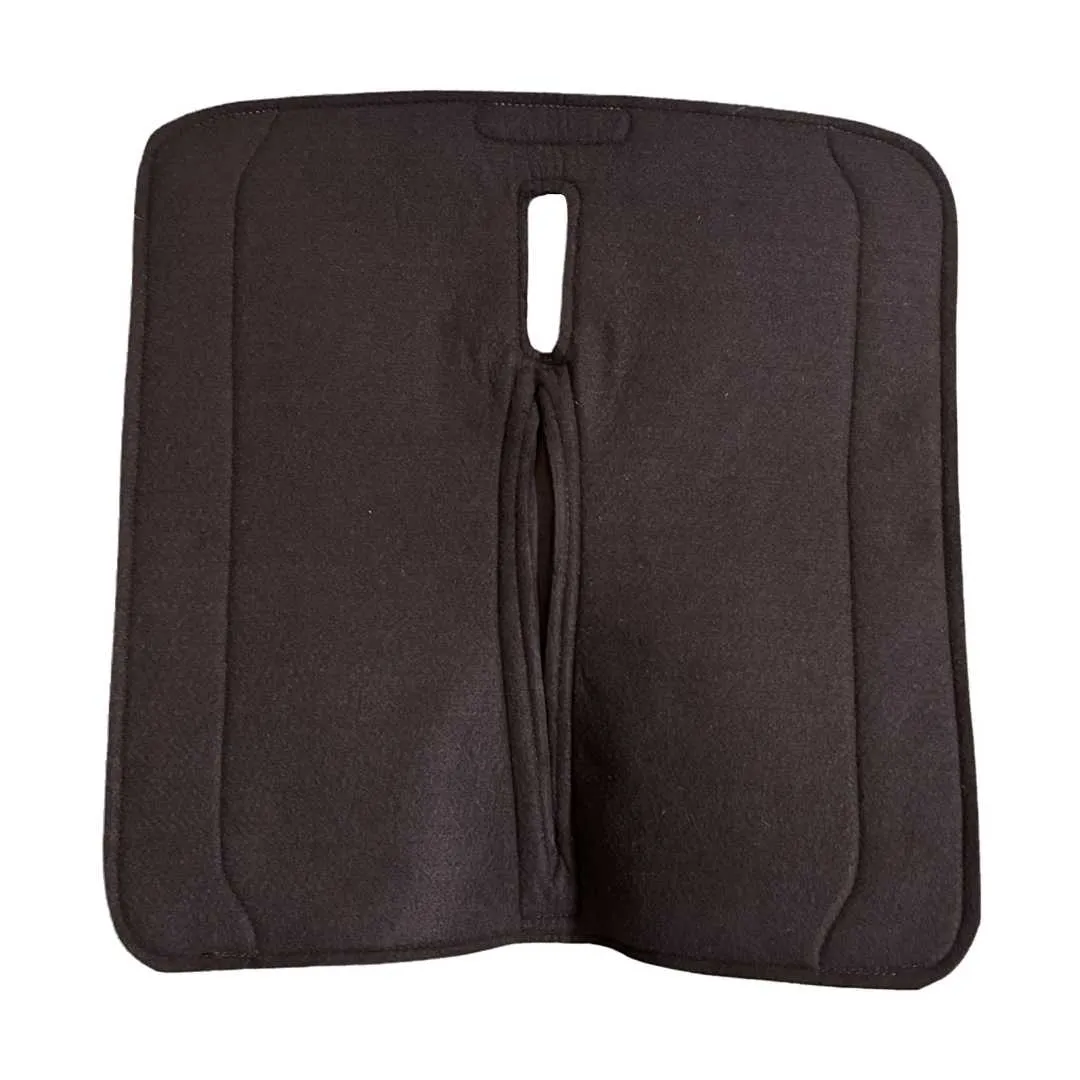 TuffRider Summit western zadelpad vilt 32x32 Bruin