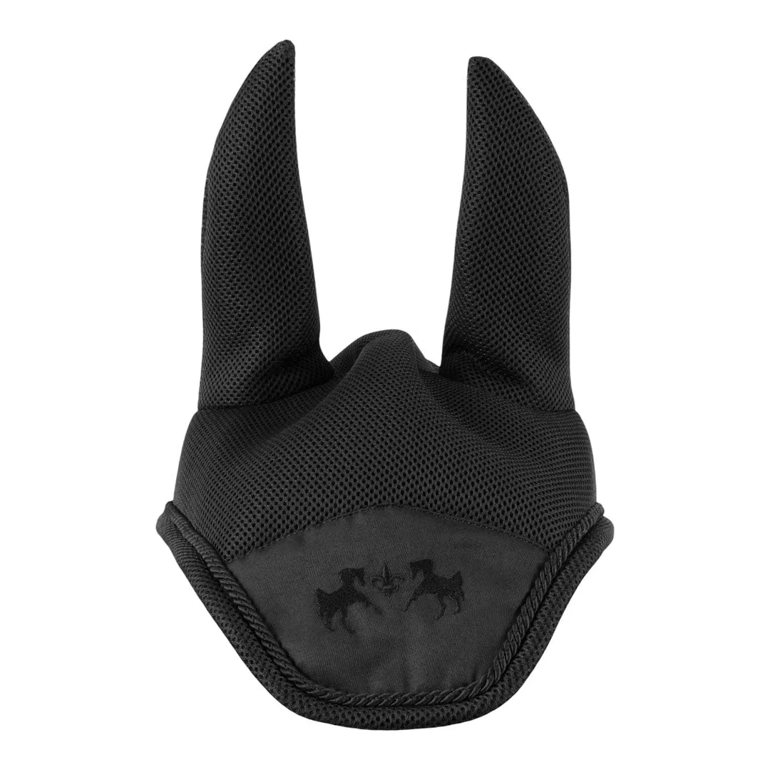 Equine Couture AeroMesh vliegenmuts zwart Horse
