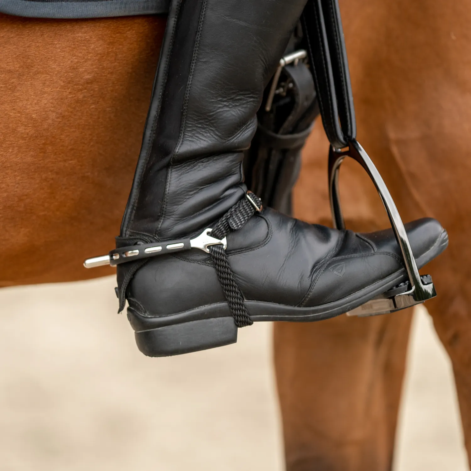 HS Sprenger Ultra Fit Extra Grip Sporen 25mm RVS Afgerond