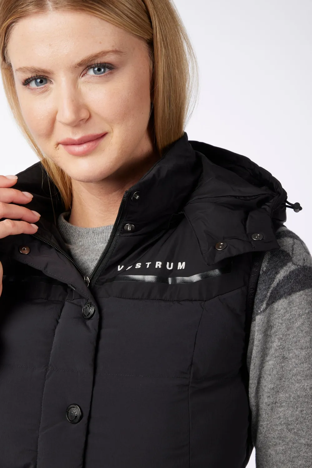 Vestrum Amiens dames bodywarmer navy ecodown