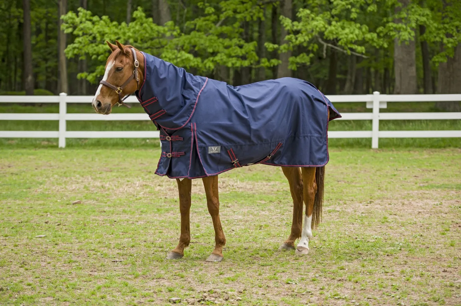 TuffRider Comfy 1200D buitendeken met hals