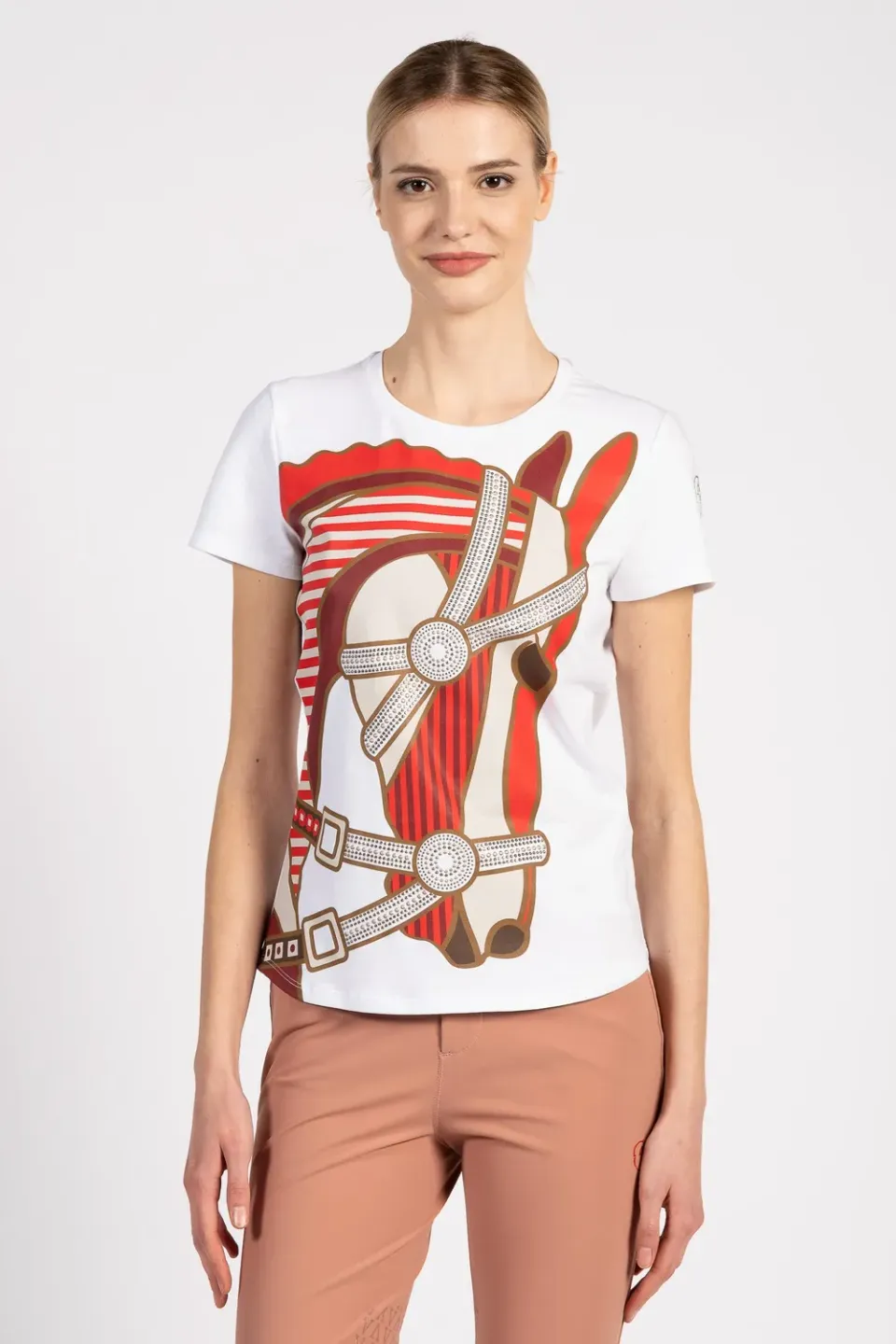Vestrum Miami T-shirt dames katoen glitterprint
