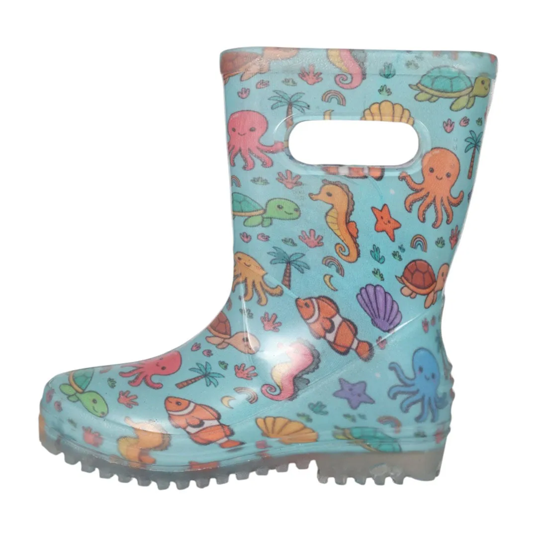 TuffRider PuddleJump Ocean Friends kinderlaarzen waterdicht