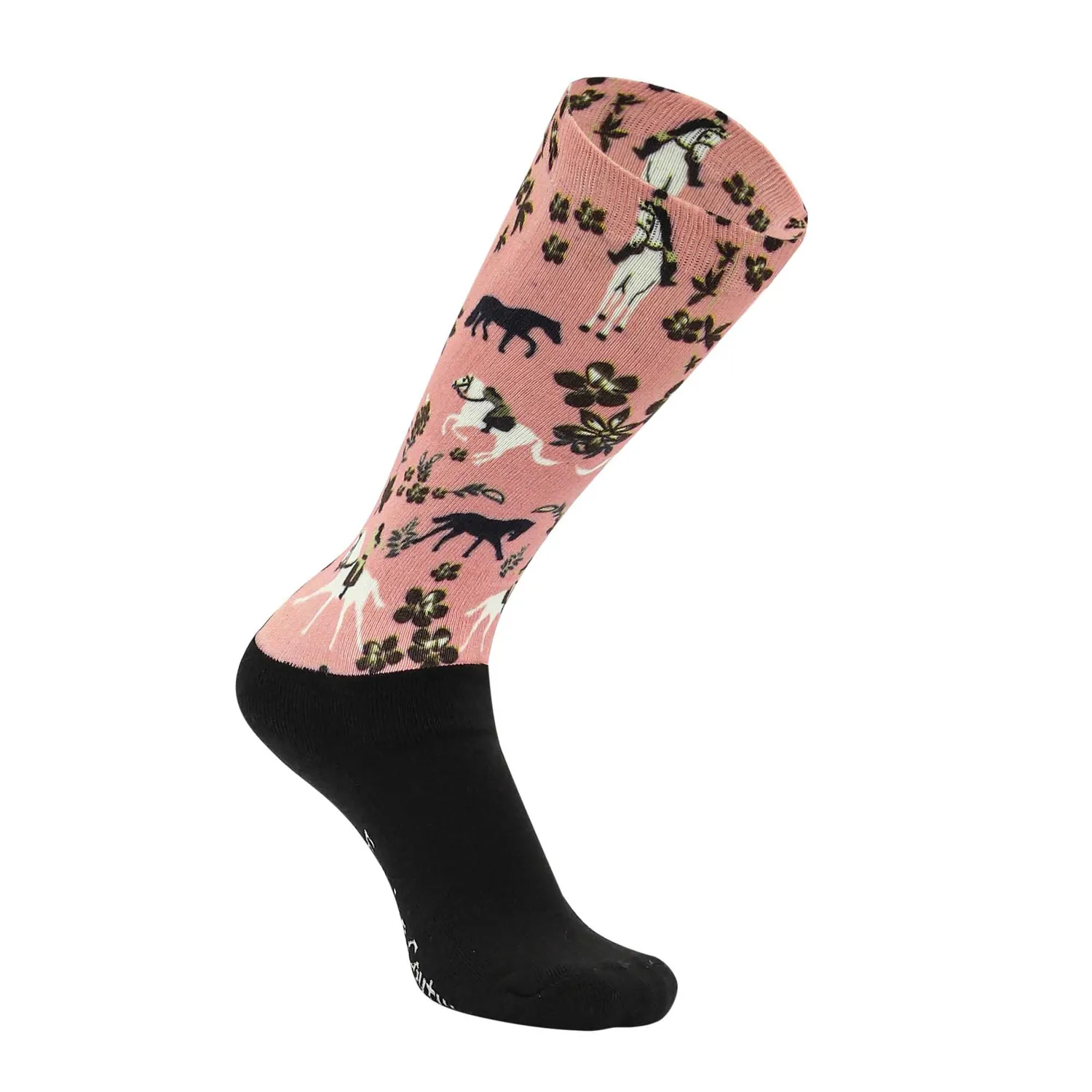 Equine Couture Springtime Schooling laarzensokken print