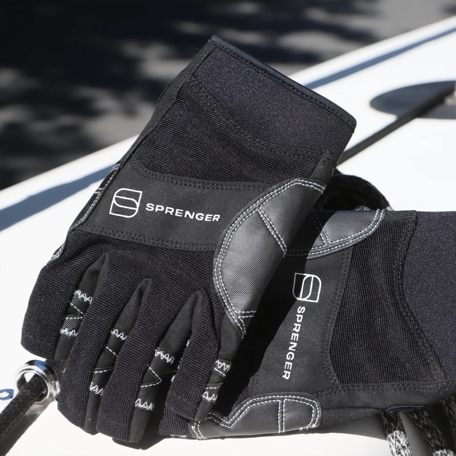 HS Sprenger Regatta Zeilhandschoenen Halve Vinger M