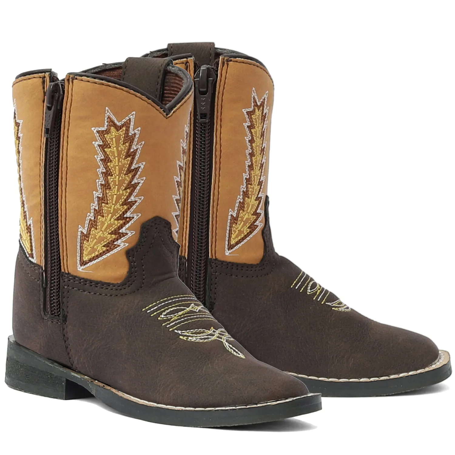TuffRider Biscayne Western Laars Mokka Peuter