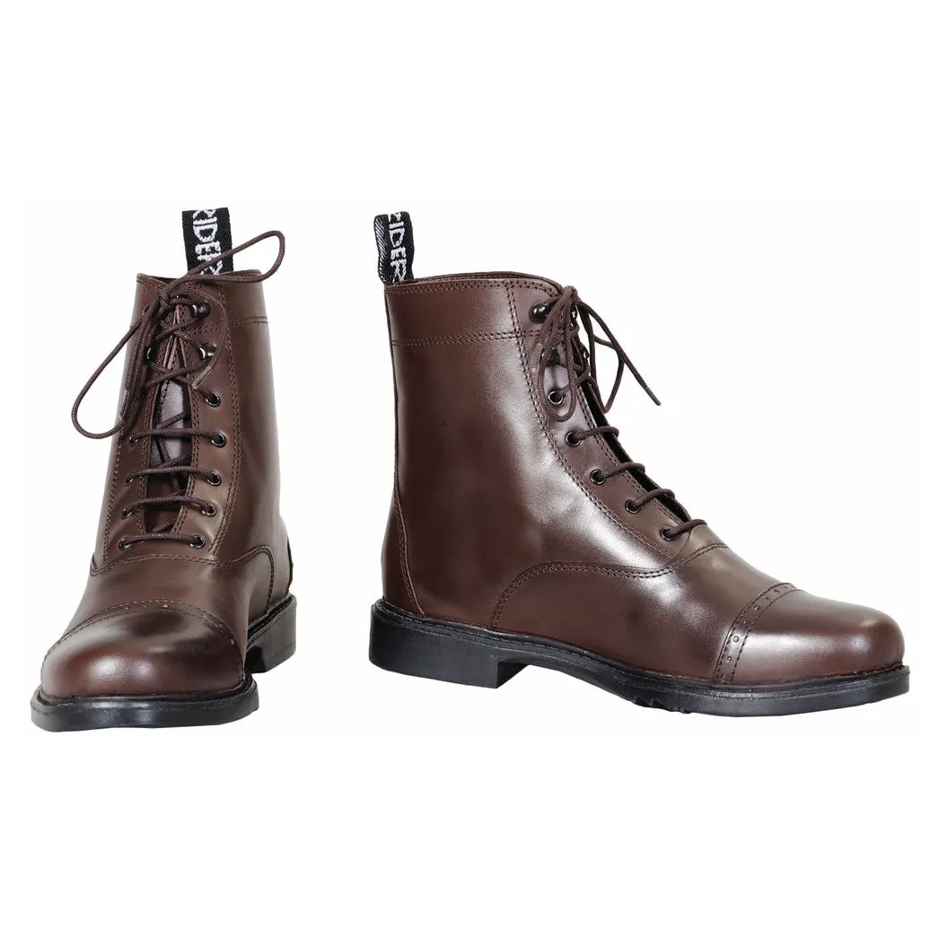 TuffRider Baroque dames jodhpurschoenen veters zwart