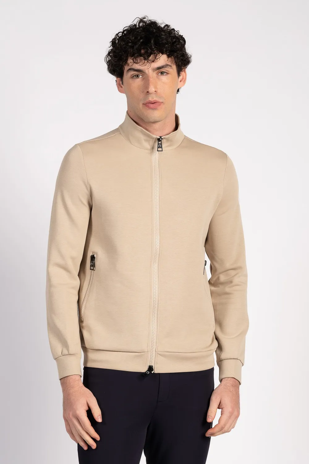 Vestrum Caph sweater heren met rits katoen
