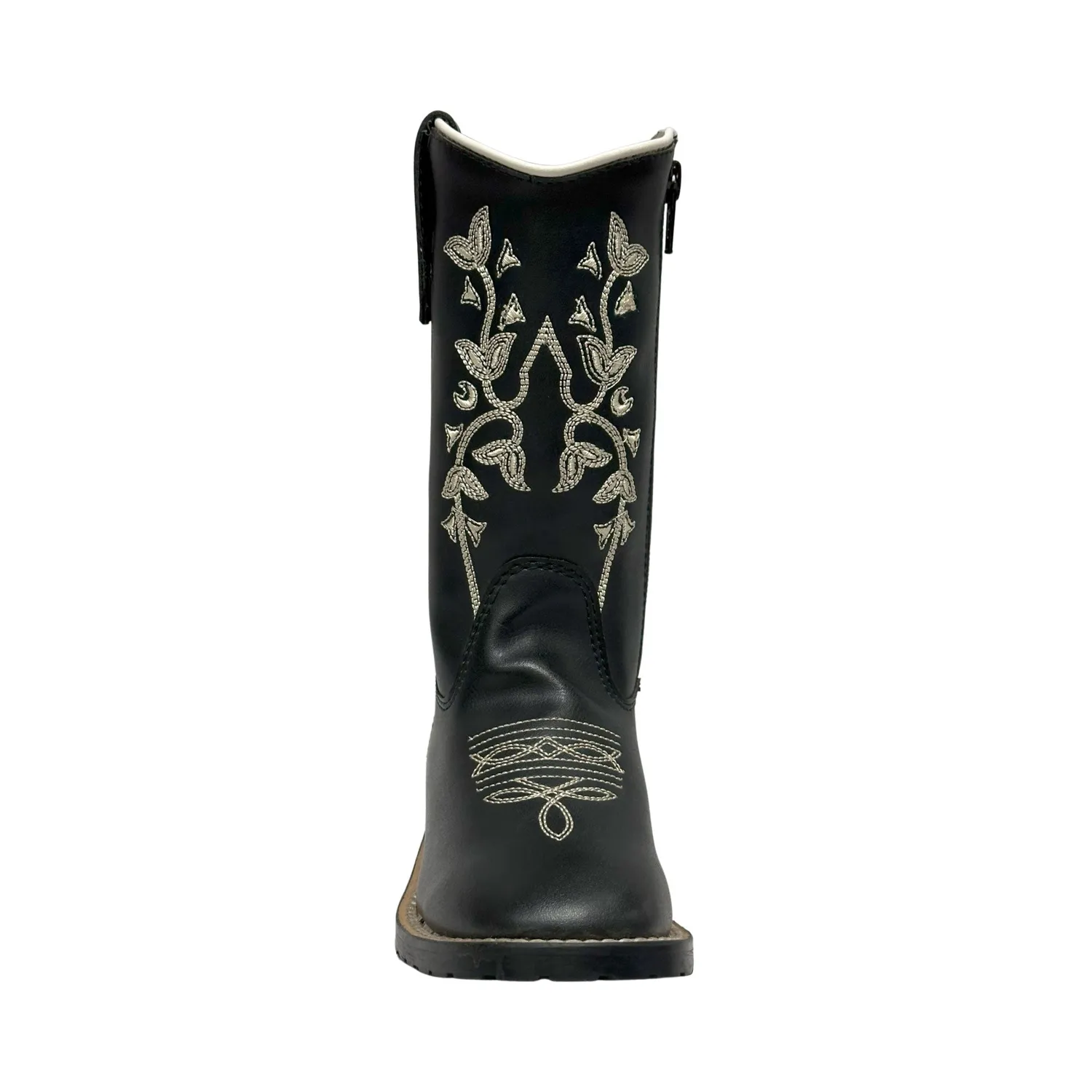 TuffRider Toddler Western Boot westernlaarzen zwart bloemen
