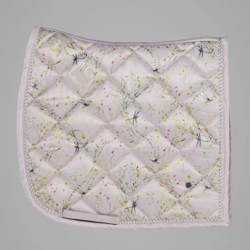 Dapplebay Dragonfly Meadow dressuurdek lichtroze antislip