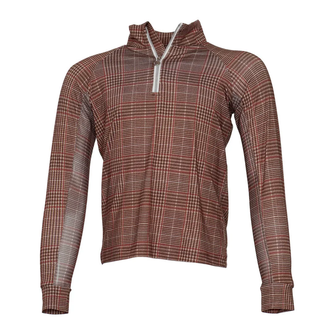 Dapplebay Heirloom 1/4 Zip rijshirt kinderen Multi ice-feel