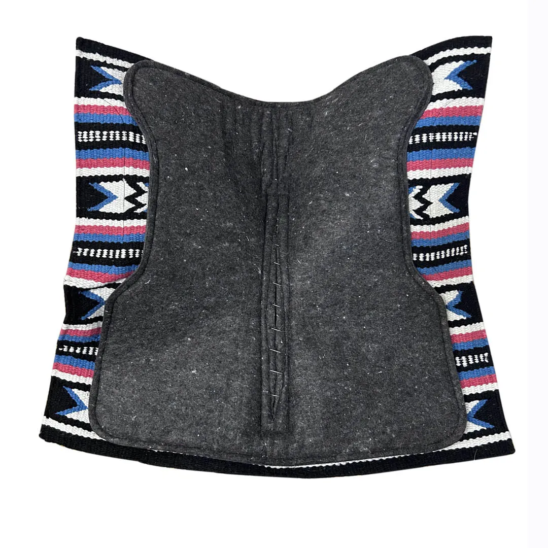TuffRider Single Weave H001 western zadelpad Multi-001 wol