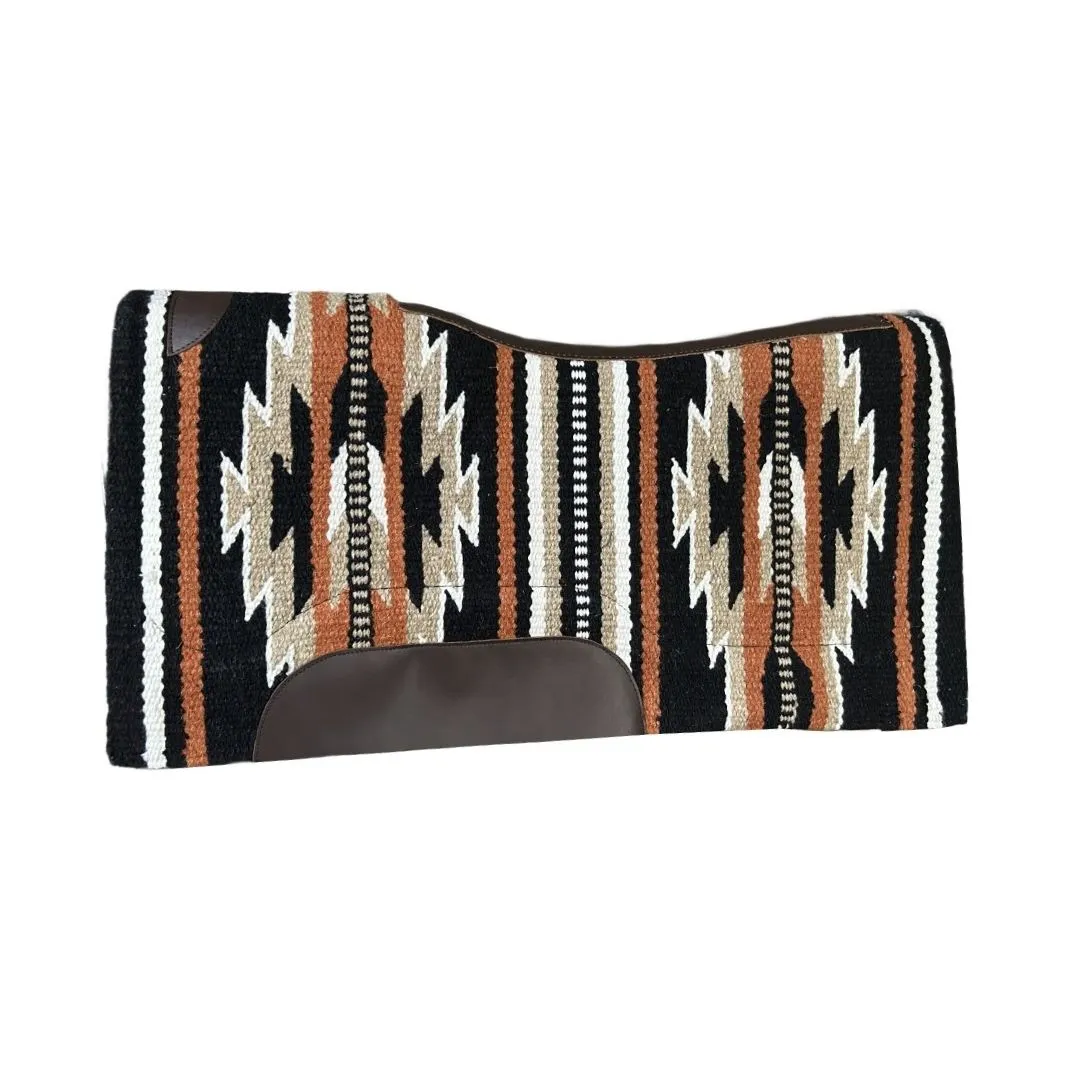 TuffRider Umber western zadelpad 34x36 wol ember