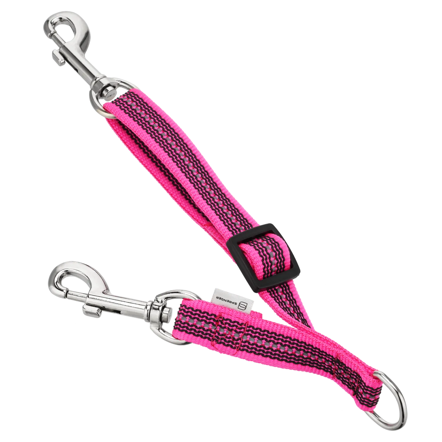 Herm Sprenger Nylonadapter 10 + 20 cm zwart