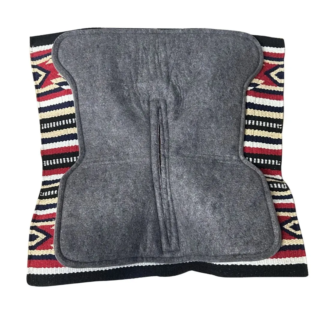 TuffRider Southwest western zadelpad 34x36 Rustic Canyon wol