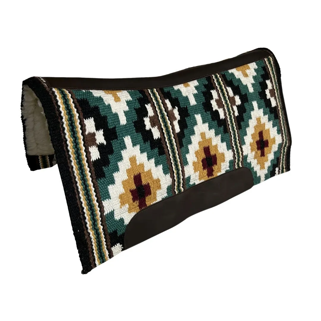 TuffRider Arch Anatomical western zadeldek Aztec 34x38 wolmix