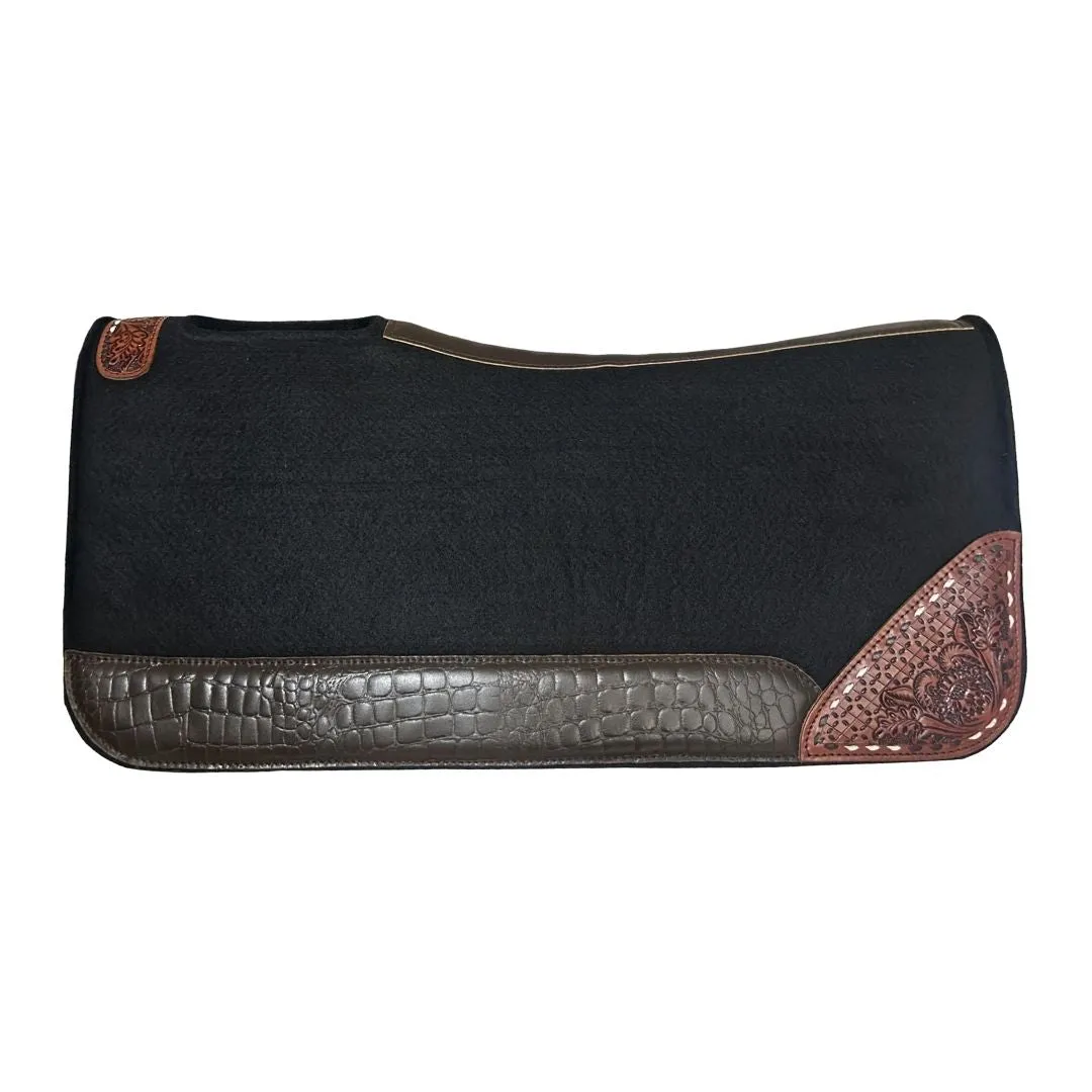 TuffRider Blackwood Heritage viltpad Black 32x32 1 inch