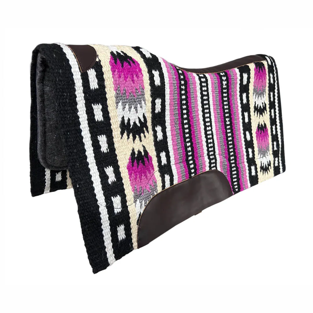 TuffRider Single Weave Western Zadelpad 34x36 Multi-001 wol