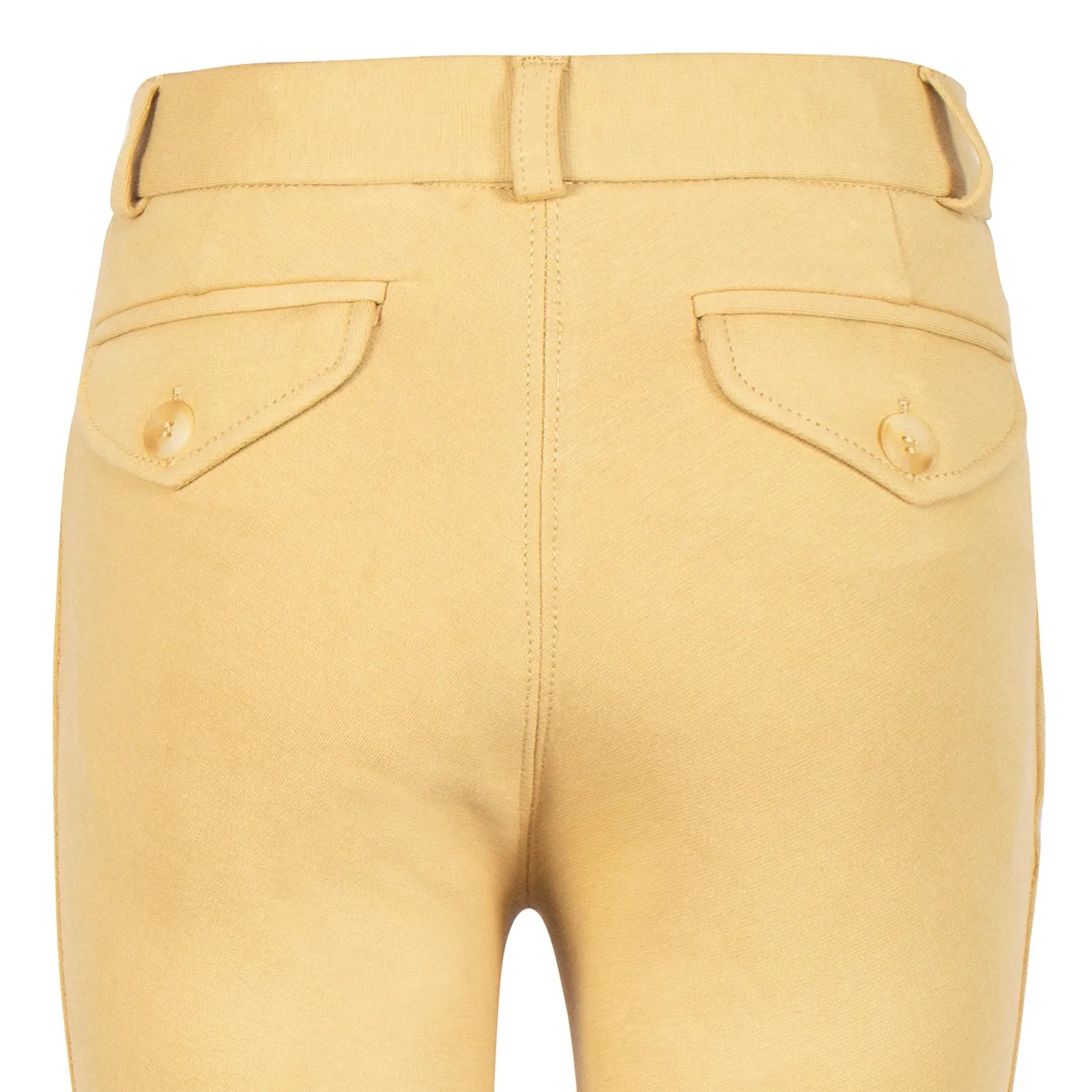 TuffRider Patrol Light jongens jodhpurs beige katoen kniegrip