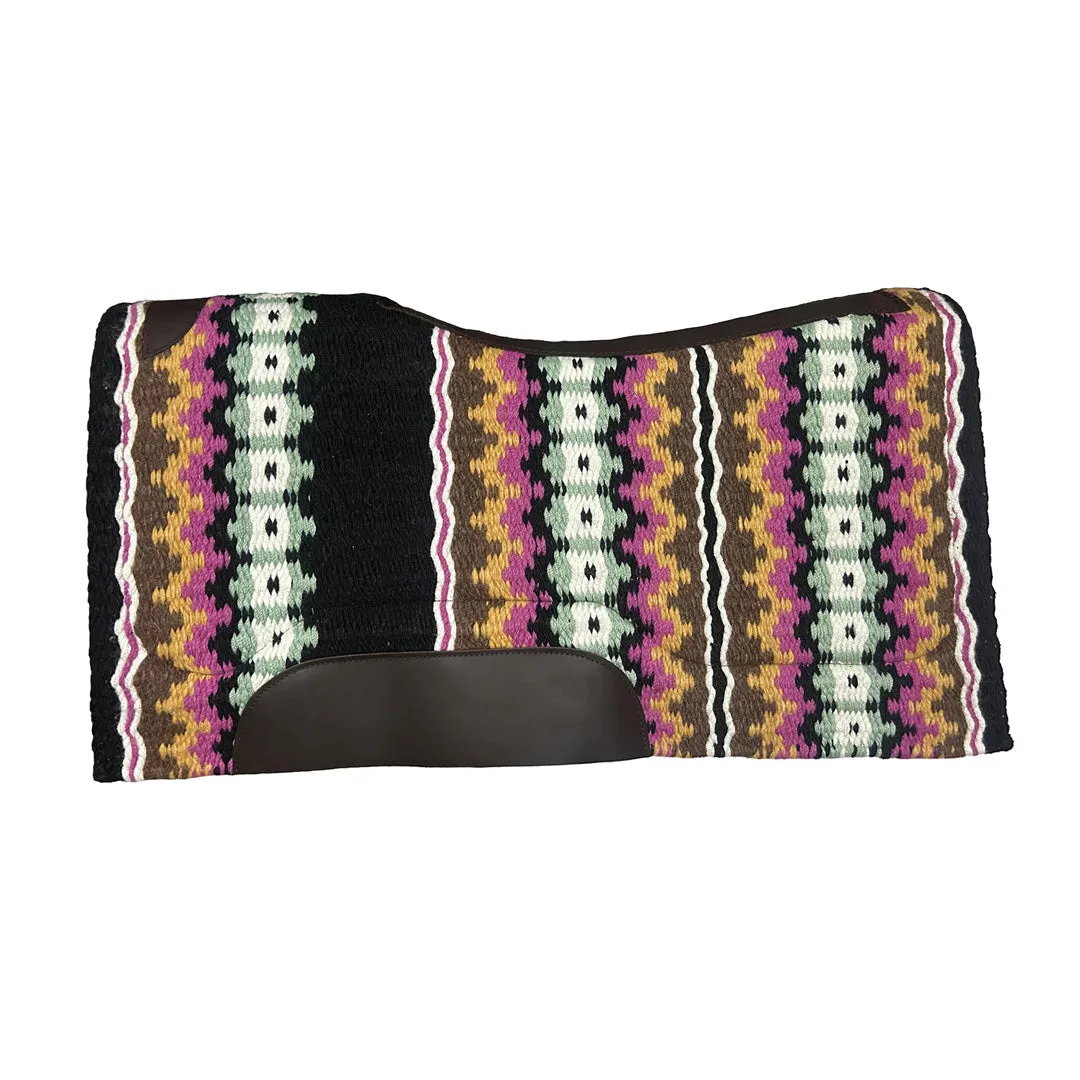 TuffRider Tread western zadelpad 34x36 geweven wolmix show