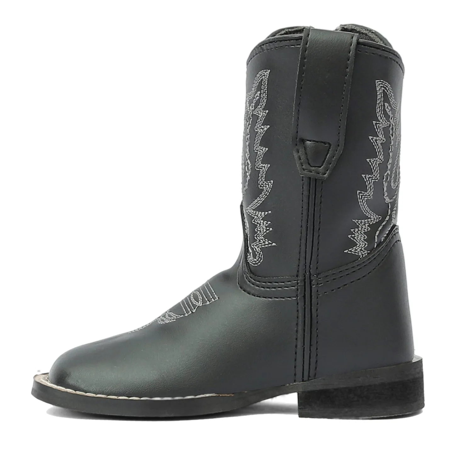 TuffRider Badlands Toddler Square Toe westernlaars zwart