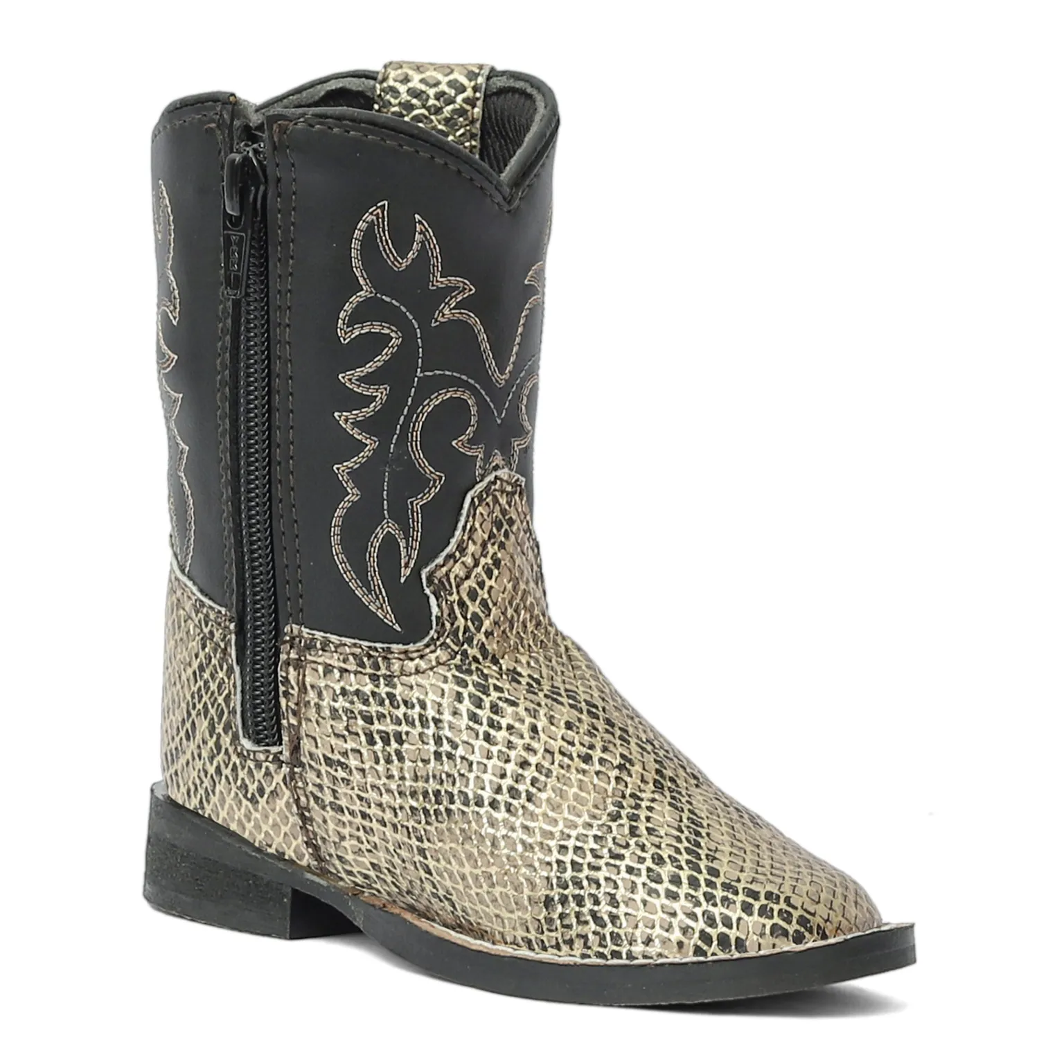 TuffRider Snake in Boot westernlaars zwart kind