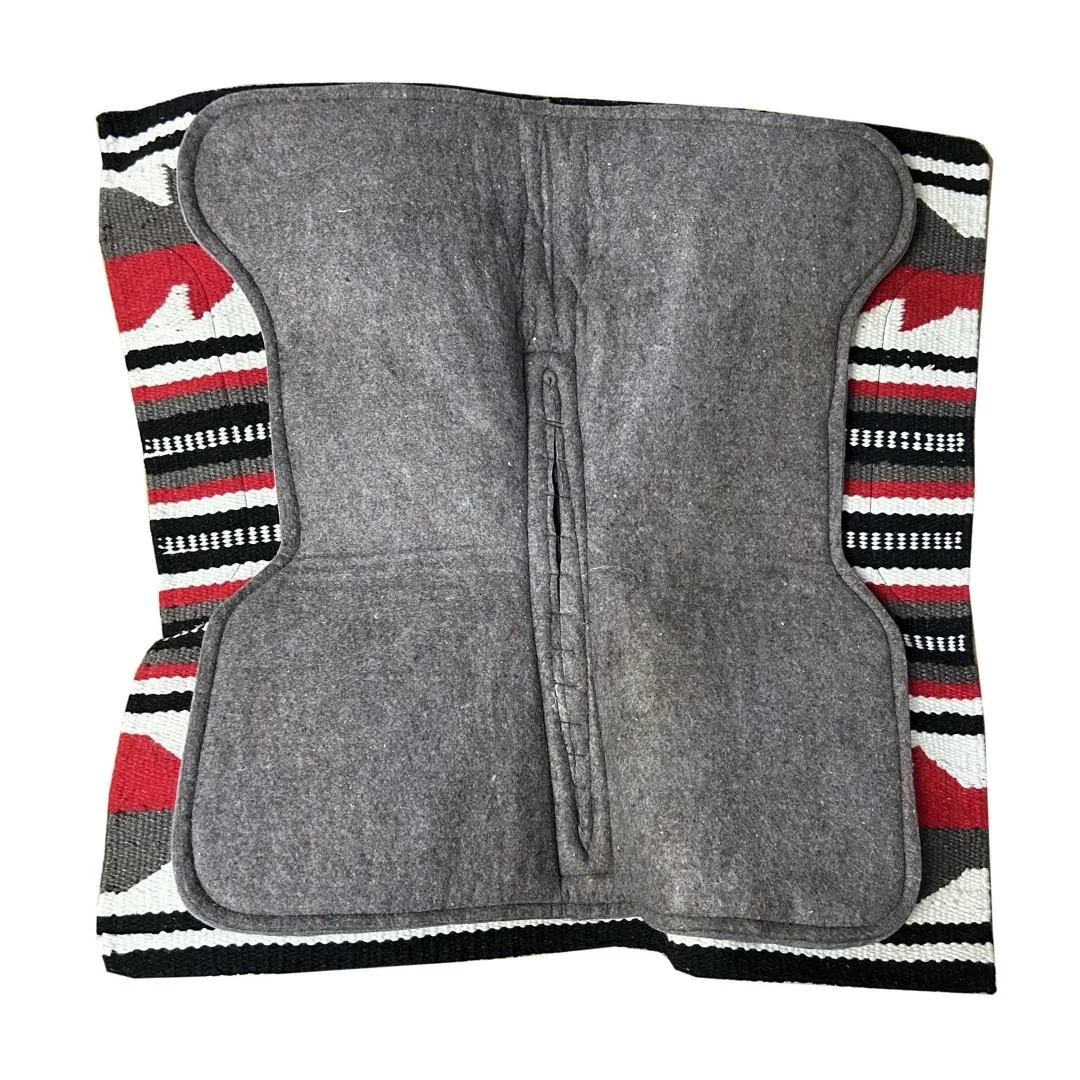 TuffRider Winter Ridge western zadeldek 34x36 country frost wol