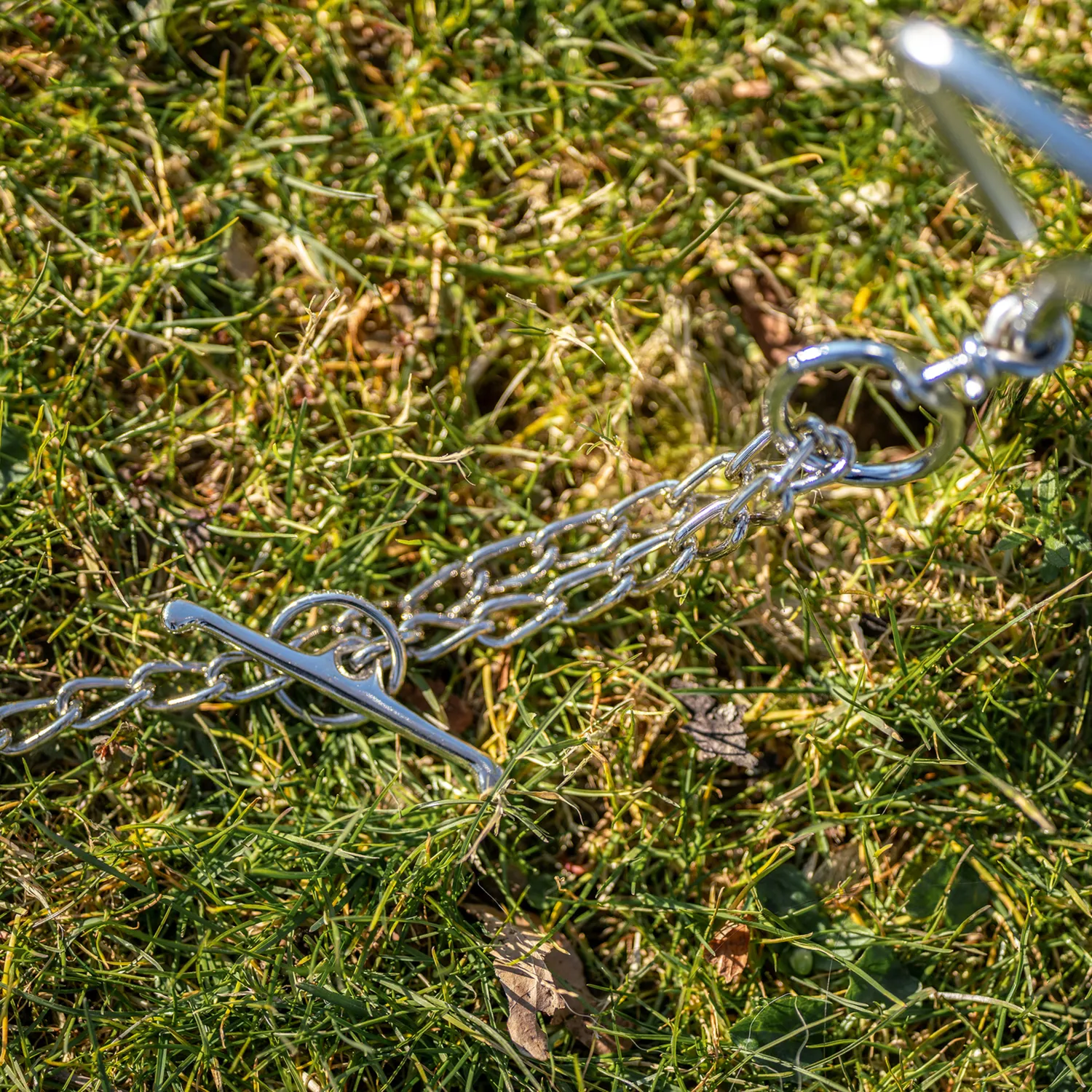 HS Sprenger aanlegketting 3 mm 200 cm vernikkeld
