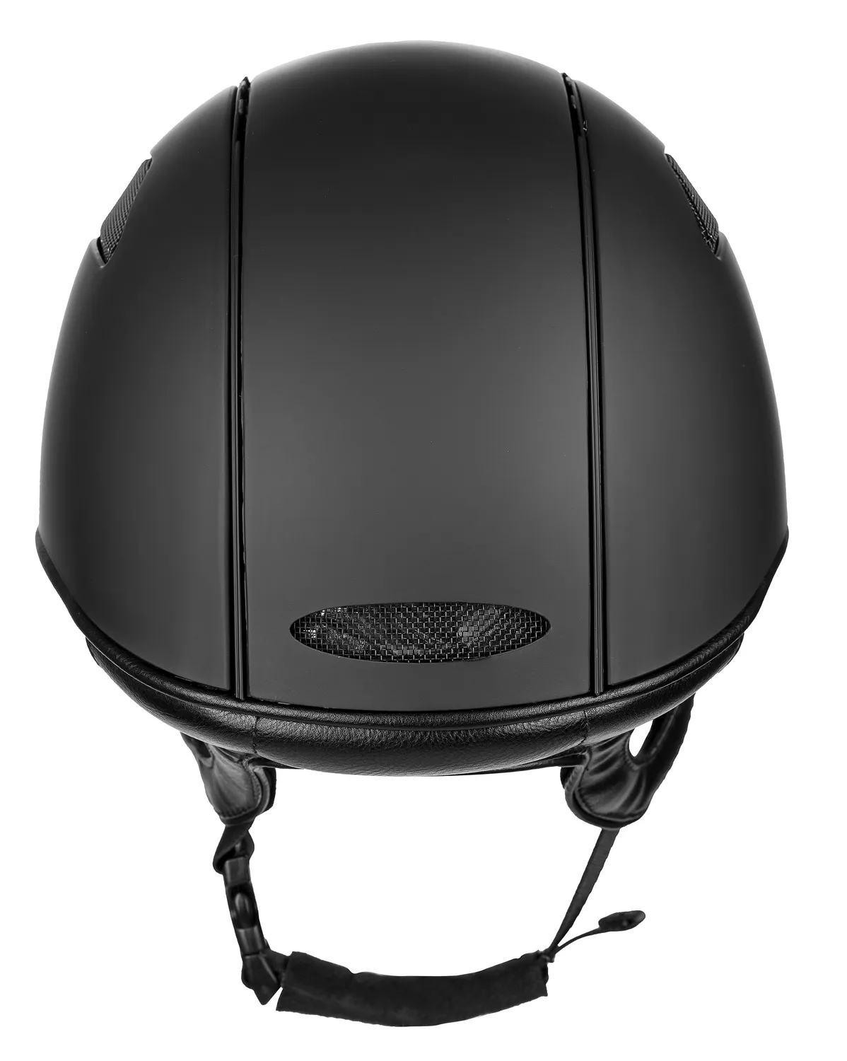 TuffRider Ventek Matte Finished cap zwart geventileerd