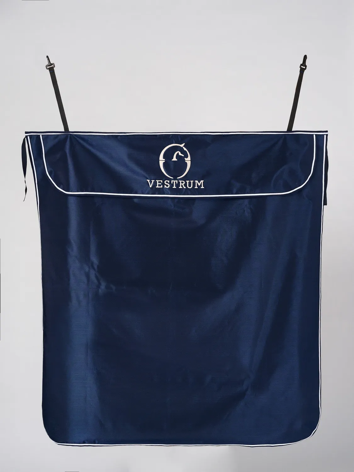 Vestrum Savona stalgordijn donkerbruin waterproof ripstop