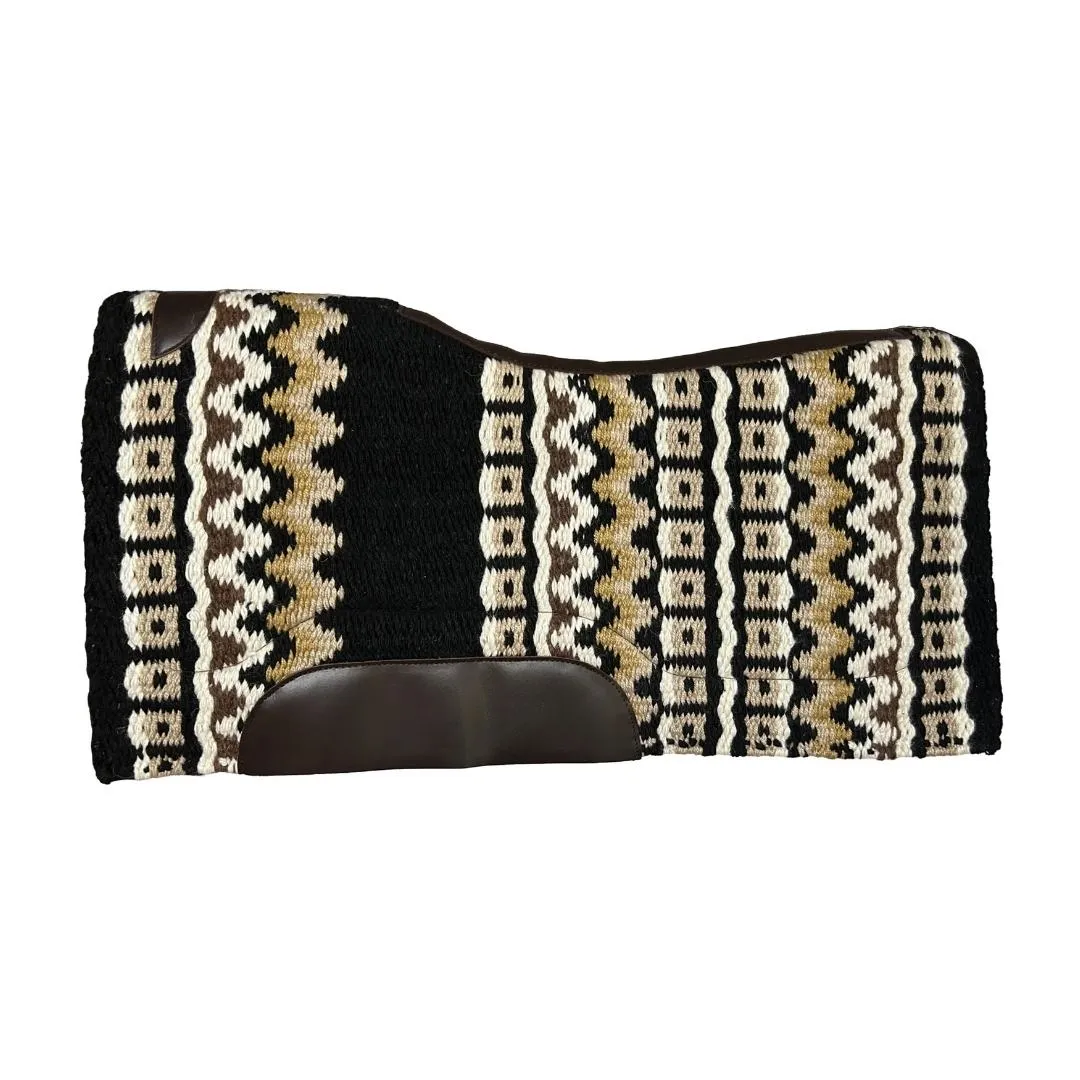 TuffRider Kaleidoscope Western zadelpad Desert Sand 34x36 wol
