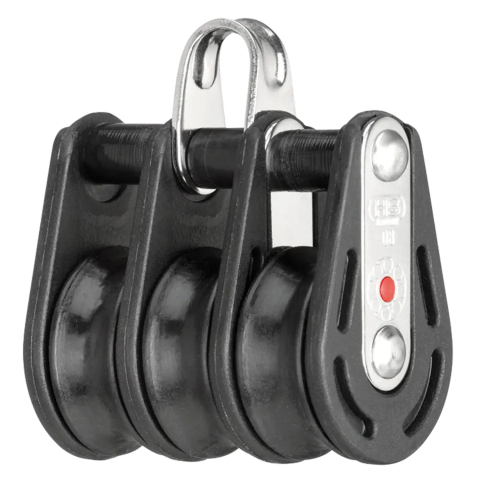 HS Sprenger kogelblok 8 mm 3-schijfs met beugel