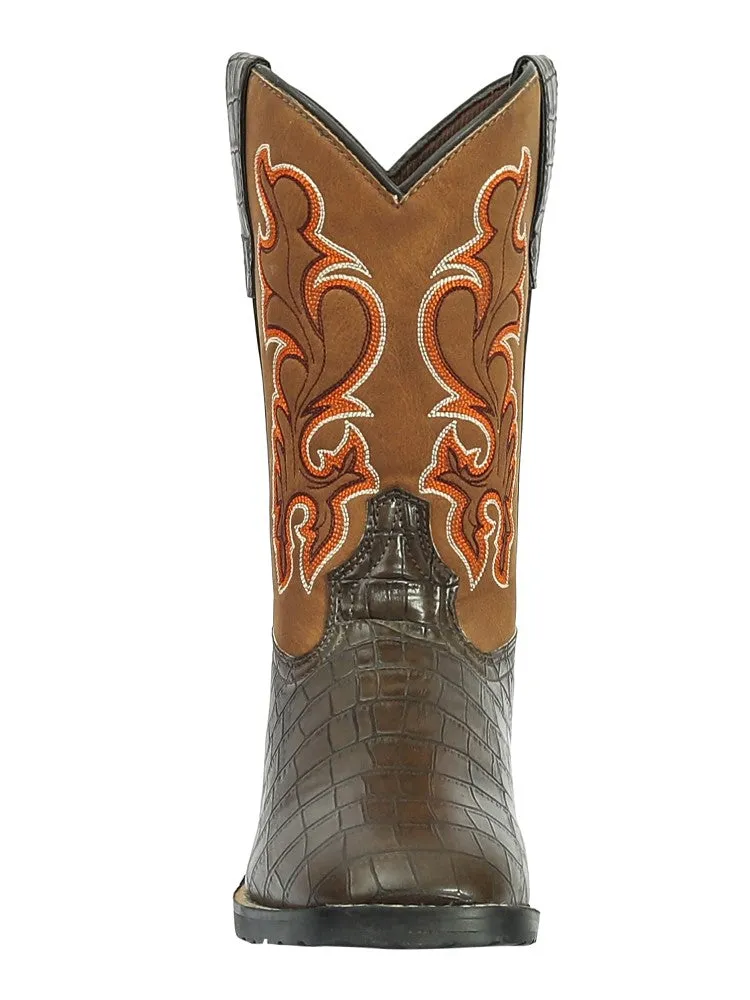 TuffRider Grand Teton westernlaars bruin 4 kids